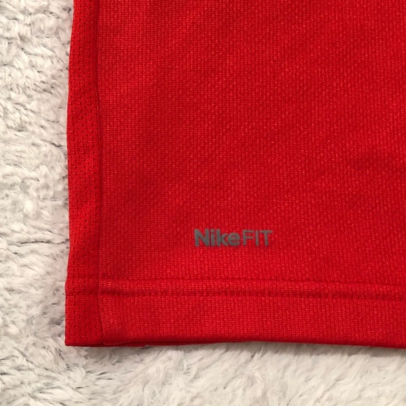 Nike Team Fit Dry Lebron James Ohio State Red Basketball Longsleeve Shirt Mens L - Picture 3 of 11